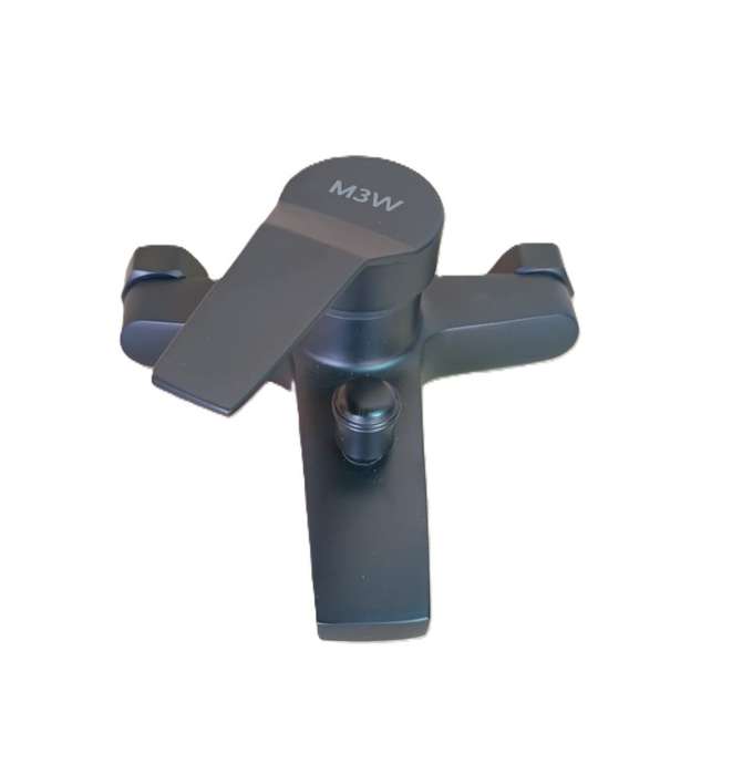 Bath Mixer Wall Mount Matt Black M3W Series by Creative Combos