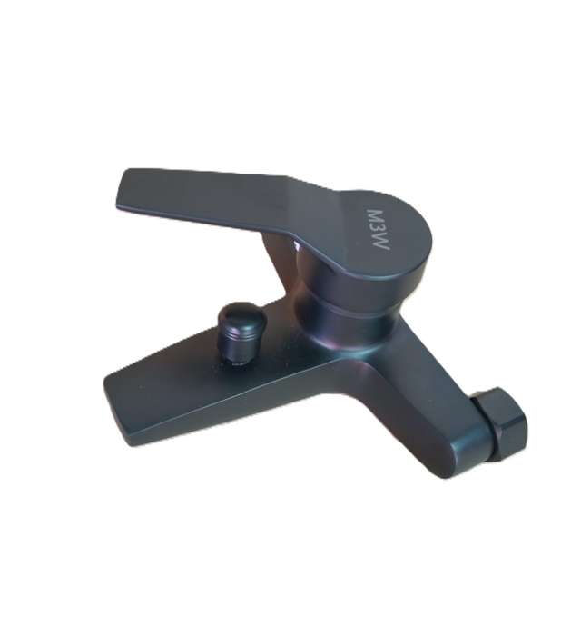 Bath Mixer Wall Mount Matt Black M3W Series by Creative Combos
