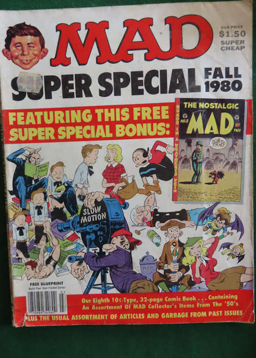 Mad Magazine - Super Special Fall 1980 with booklet insert