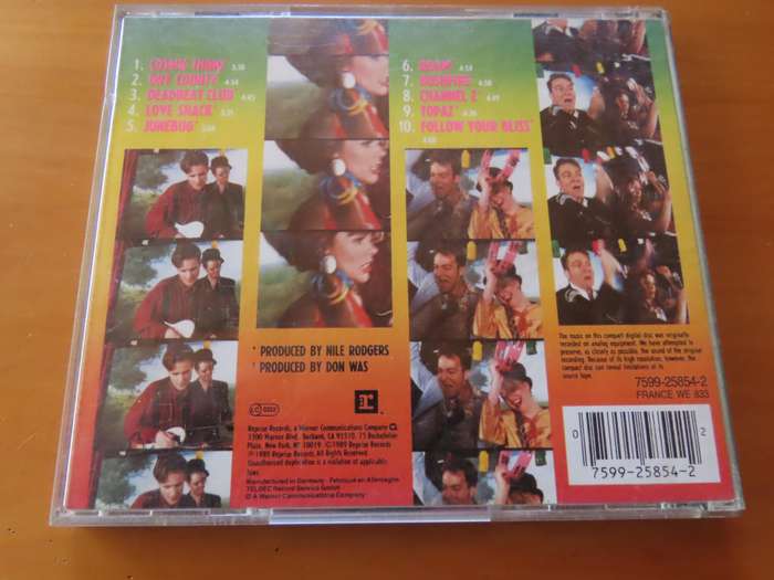 The B-52's - Cosmic Thing - CD