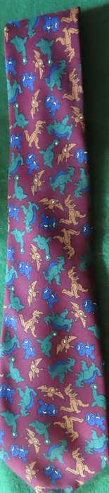 St. Stefano - Italy - 100% Silk Tie - Dragons