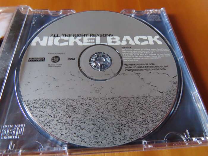 CD - Nickelback - All the Right Reasons