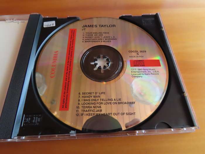 CD - James Taylor - JT