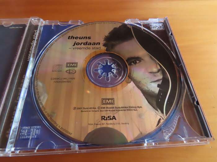 CD - Theuns Jordaan - Vreemde stad