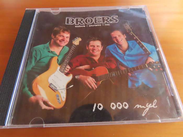 CD - Broers , Kobus, Christo, Nic - 10,000 Myl