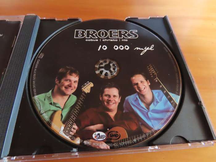 CD - Broers , Kobus, Christo, Nic - 10,000 Myl