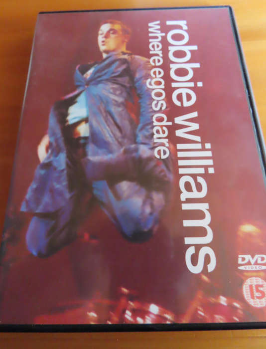 DVD - Robbie Williams - Where Egos Dare