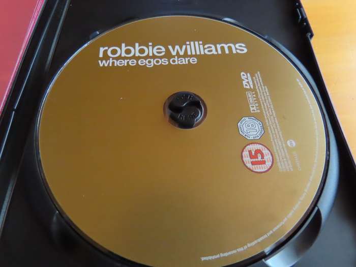 DVD - Robbie Williams - Where Egos Dare