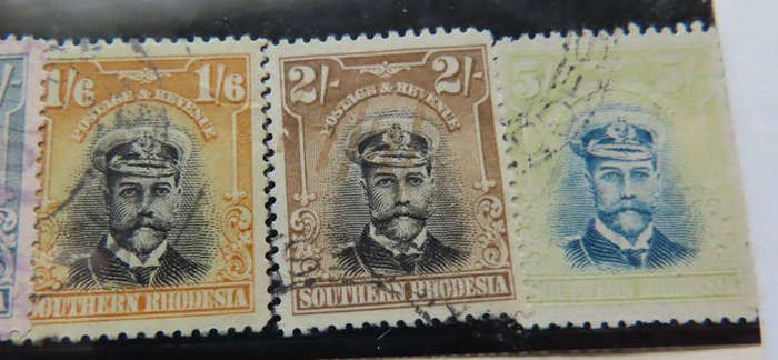 Rhodesia - 1924 Definitive Set Selection Used