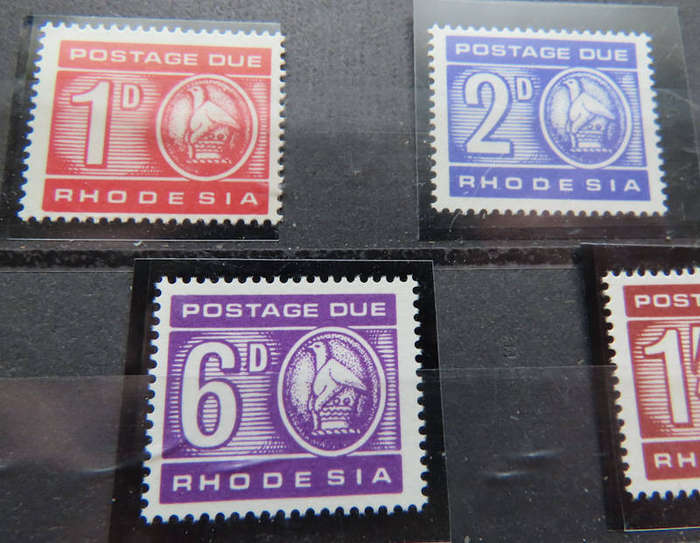 Rhodesia - 1966 Set of Postage Dues MNH