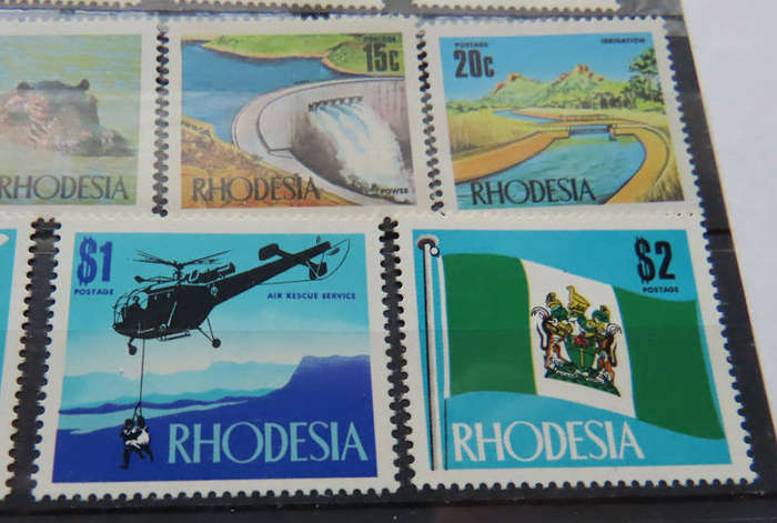 Rhodesia - 1970 Definitive Set MNH