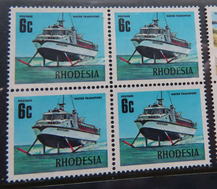 Rhodesia - 1973 Definitive Set Additional Values MNH - Blocks of 4