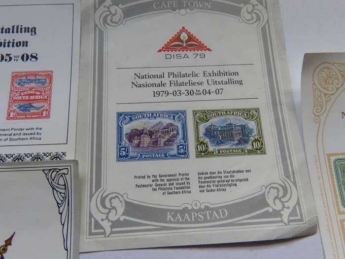 South Africa and South West Africa - National Philatelic Items 1977 to 1981