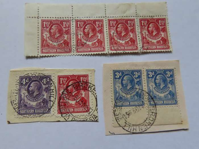 Northern Rhodesia - Job Lot Mint and Used Stamps