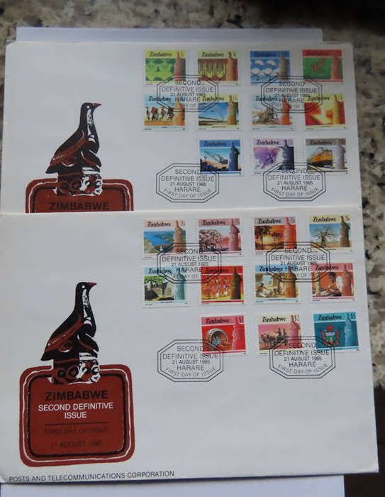 Zimbabwe - Job Lot First Day Covers