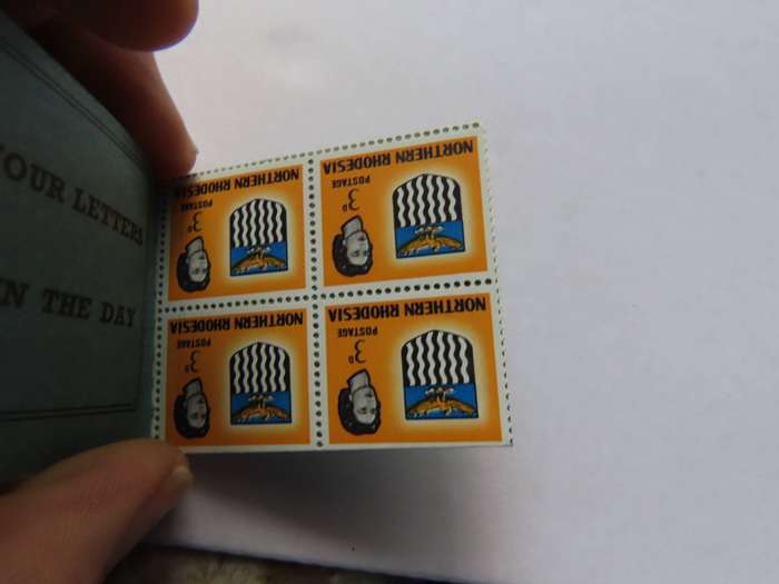 Northern Rhodesia - 1964 Booklet - Inverted Pane