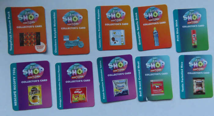Checkers Little Shop - 10 Different 1 Duplicate Toys