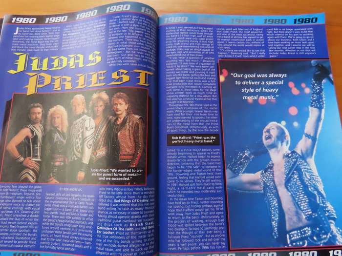 Hit Parader - 20 Years of Hard Rock - 98 Page Magazine September 1996