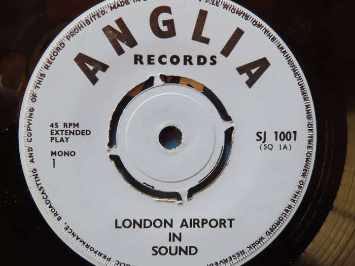 British Airways - B.O.A.C. - 707 Flight To New York EP Record