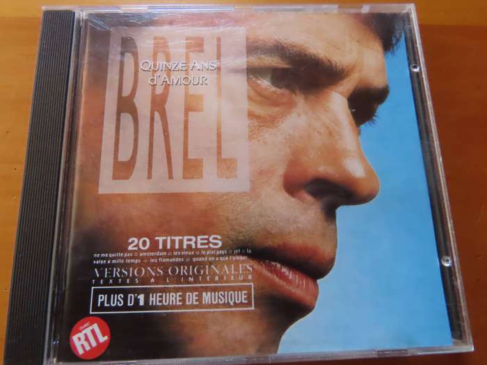 CD - Brel - Quinze Ans D'amour
