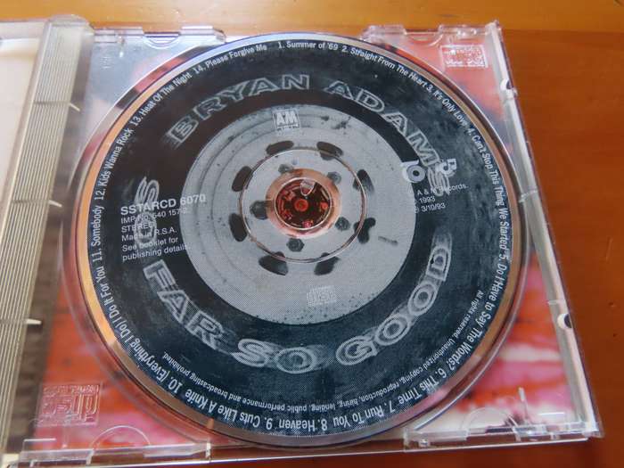 CD - Bryan Adams - So Far So Good