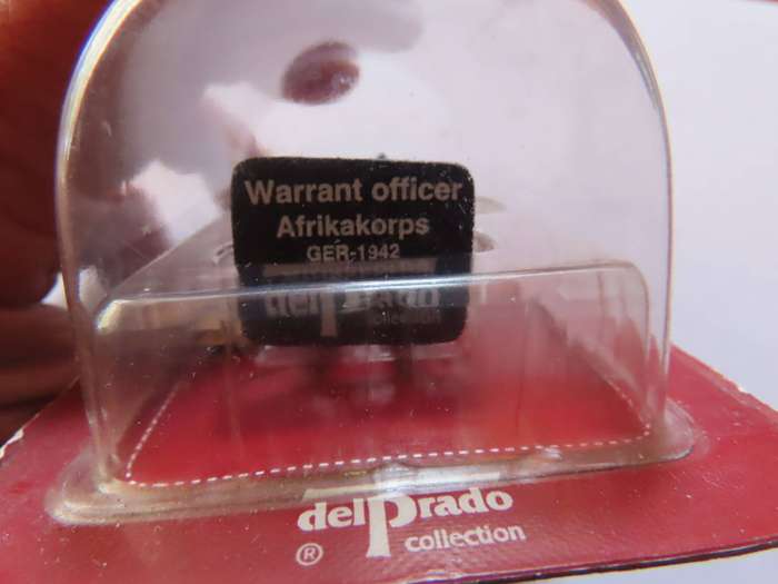 Del Prado - Encased Military Model - Warrant Officer Afrika Korps - Germany 1942