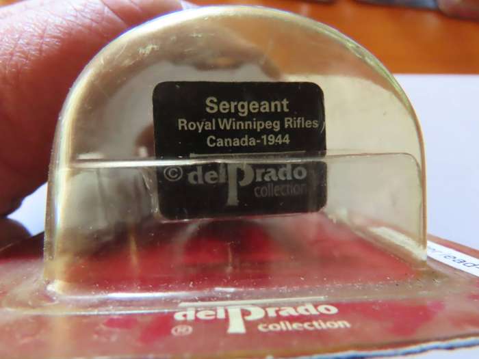 Del Prado - Encased Military Model - Sergeant Royal Winnipeg Rifles - Canada 1944