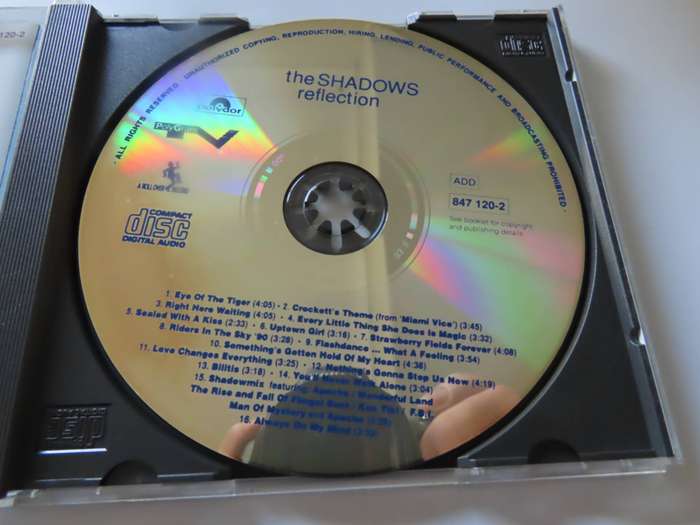 CD - The Shadows - Reflection