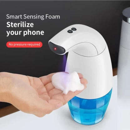 Andowl Auto Sensor Battery Operated Soap/Sanitizer Dispenser Liquid Sensor Equipped