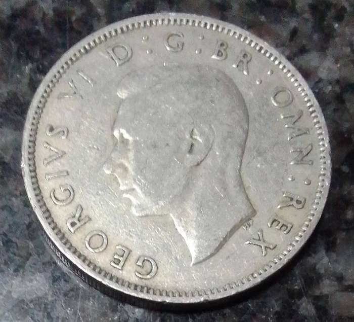 1951 George VI British 2 Shillings (Florin)