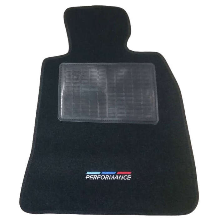 Black Performance Design Material Mats - Compatible with BMW G20