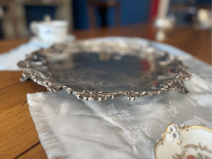 Hallmarked Sterling Silver Tea and Coffee Service Victorian Edwardian Perfect 25th Anniversary Gift