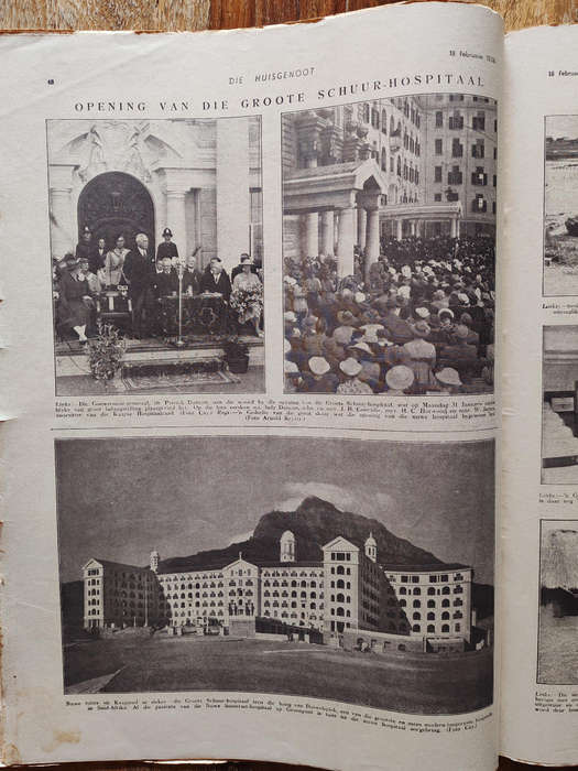 Huisgenoot  18 February 1938  Vintage South African Magazine