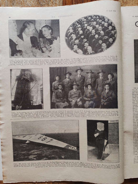 Huisgenoot  31 July 1939 (Pre-WWII South African Magazine  Fair Condition)