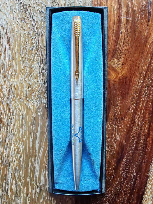 Parker Stainless steel 1976 Border war Christmas present