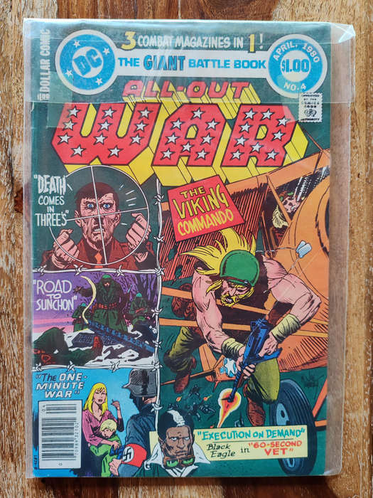 All-Out War #4  DC Comics (Mar/Apr 1980)