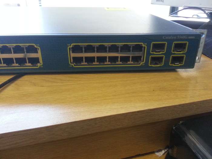 Cisco Switch WS-C3560G-24TS-E Catalyst 3560G series 24 Port