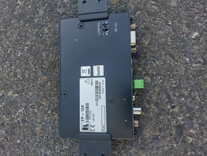Kramer TP-124 Computer Audio/Video RS-232 Receiver