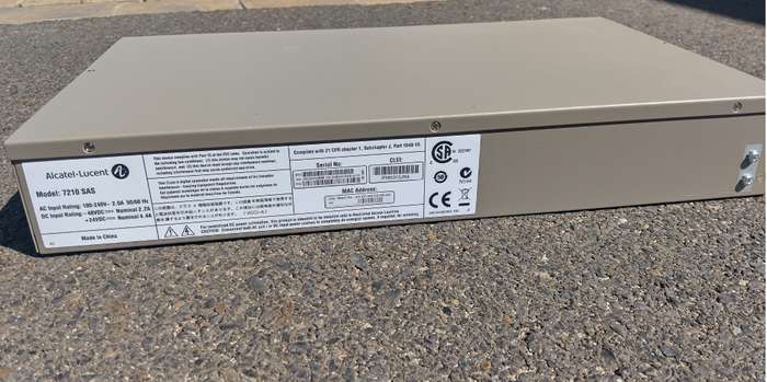 Alcatel Lucent 7210 SAS-E Service Access Switch  12SFP/12-TX