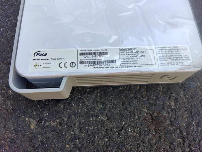 Pace 921VNX Wireless DSL VoIP Gateway