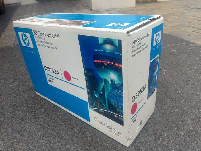 HP Original Toner Cartridge Q5953A Magenta for Laserjet 4700