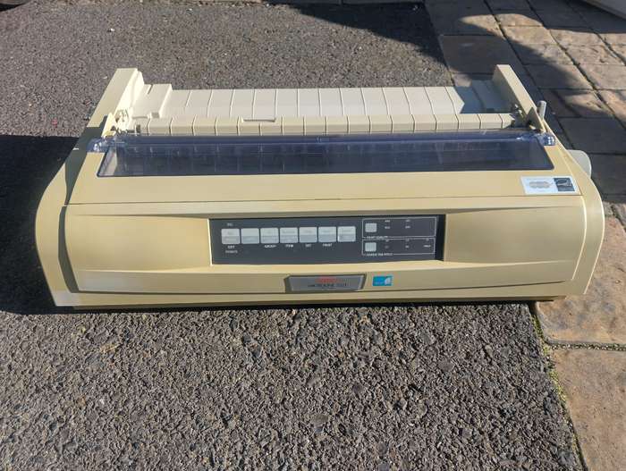 Oki Microline 5521 Wide Dot Matrix 9Pin Printer  (USB + Parallel Interface)