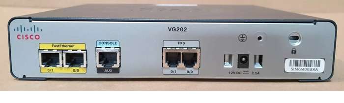 Cisco VG202 V01 Analog Voice Gateway VoIP