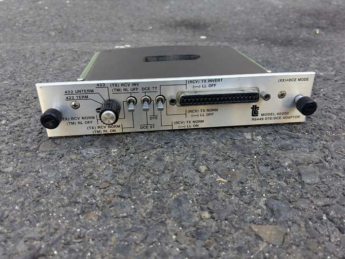 TTC 40200 RS449 DTE/DCE Interface Adaptor for Fireberd Communication Analyzers
