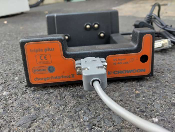 Crowcon Triple Plus RS232 Charger with Multi-Region Power Supply 3550