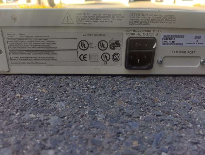 Alcatel OmniSwitch 6624 Ethernet Switch 24 Port Managed Rack Mountable Model:OS6624