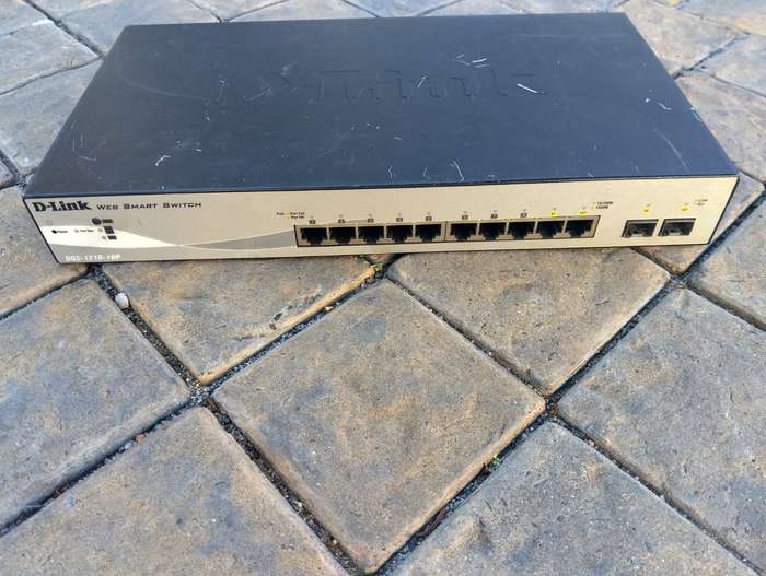 D-link 10 Port POE Gigabit Web Smart Switch DGS-1210-10P (DLK-DGS-1210-10P-A)