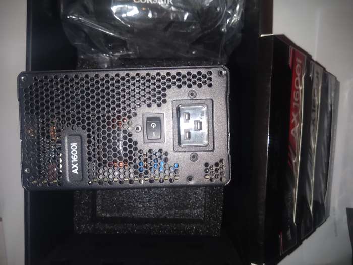 Corsair AXi Series AX1600i 1600 Watt 80+ Titanium Certified Fully Modular Digital Power Supply
