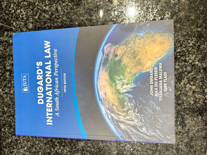 Dugard's International Law: A South African Perspective 5th Edition