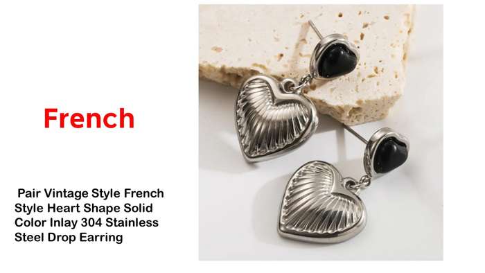 Gold Stainless Steel Earring Collection